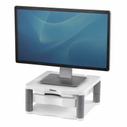 Fellowes 91713 Supporti a parete per TV 53,3 cm [21"] Scrivania Platino 