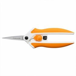 Fiskars 1070029 forbici da cancelleria Forbici per attività manuali Taglio dritto + Taglio a zig zag Arancione, Bianco 