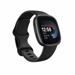 Fitbit Versa 4 Digitale Touch screen Grafite GPS [satellitare] 