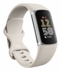 Fitbit Charge 6 AMOLED Braccialetto per rilevamento di attività Argento 