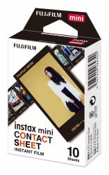 Fujifilm Instax MINI Contact Sheet Film Nero 