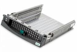 Fujitsu A3C40056861 pannello drive bay Vassoio per unità di memorizzazione Nero, Grigio 