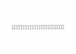 GBC Spirali metalliche WireBind A5 24 anelli argento 8 mm [100] 