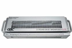 GBC 4410047 macchina piegafoglii Rilegatrice a filo Argento 
