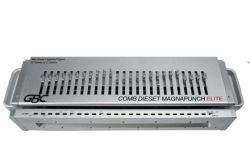 GBC 4410051 macchina piegafoglii Rilegatrice a pettine 30 fogli Argento 