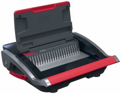 GBC CombBind CB25 Rilegatrice a pettine 390 fogli Nero, Rosso 