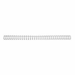 GBC Spirali metalliche WireBind argento 8 mm [100] 