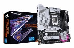 GIGABYTE B760M AORUS ELITE WIFI6E GEN5 Scheda Madre – Compatibile con CPU Intel Core 14ª generazione, VRM digitale a 12+1+1 fasi, fino a 5600 MHz DDR5, 2 x M.2 PCIe 4.0, Wi-Fi 6E, LAN 2.5 GbE, USB 3.2 Gen 2x2 