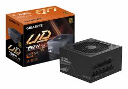 GIGABYTE UD750GM PG5 V2 Alimentatore – PCIe Gen 5.1, 80 PLUS Gold, Design completamente modulare, Ventola da 120 mm, Compatibile con ATX 3.1, Spina EU 