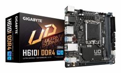 GIGABYTE H610I DDR4 Scheda madre - Supporta processori Intel Core 14th CPUs, 4+1+1 Hybrid Digital VRM, up to 3200MHz DDR4, 1xPCIe 3.0 M.2, GbE LAN, USB 3.2 Gen 1 