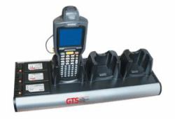 GTS HCH-3033-CHG organizzatore per stazioni di carica Da tavolo Alluminio Alluminio, Nero 