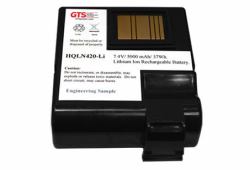GTS HQLN420-LI Parte di ricambio e accessorio per stampante/scanner Batteria 1 pz 