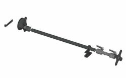 Gamber-Johnson SUCTION CUP WITH DASH SUPPORT - AND DOGBONE 75MM MOUNTING PLATE