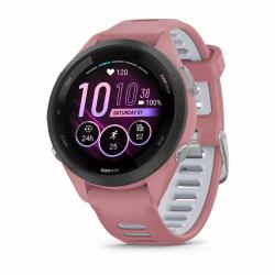 Garmin Forerunner 265S 2,79 cm [1.1"] AMOLED 42 mm Digitale 360 x 360 Pixel Touch screen Nero, Rosa Wi-Fi GPS [satellitare] 