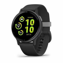 Garmin Vivoactive 5 3,05 cm [1.2"] AMOLED 42 mm Digitale 390 x 390 Pixel Touch screen Nero Wi-Fi GPS [satellitare] 
