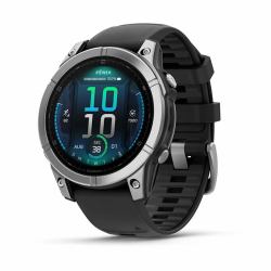 Garmin Fenix E 3,3 cm [1.3"] AMOLED 47 mm Digitale 416 x 416 Pixel Touch screen Acciaio inox Wi-Fi GPS [satellitare] 