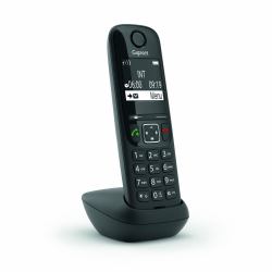 Gigaset AS690HX Telefono analogico/DECT Identificatore di chiamata Nero  - versione straniera
