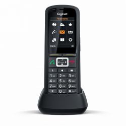 Gigaset R700H PRO Telefono DECT Identificatore di chiamata Nero  - Versione UK