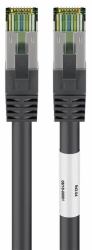 Goobay 66722 cavo di rete Nero 2 m Cat8.1 S/FTP [S-STP] 