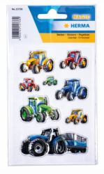 HERMA Tractors Race adesivo per bambino 