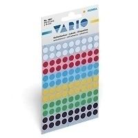 HERMA Multi-purpose labels ø 8 mm colours assorted 540 pcs. etichetta autoadesiva 