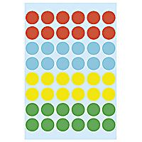 HERMA Multi-purpose labels ø 12 mm colours assorted 240 pcs. etichetta autoadesiva 