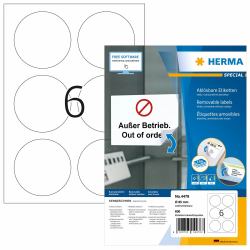 HERMA 4478 etichetta per stampante Bianco Etichetta per stampante autoadesiva 