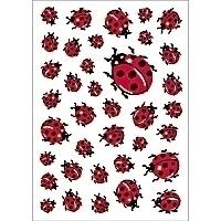 HERMA DECOR stickers ladybirds 3 sheets etichetta autoadesiva 