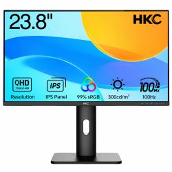 HKC B2422F Monitor PC 60,5 cm [23.8"] 2560 x 1440 Pixel 2K Ultra HD Nero 