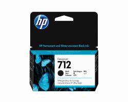 HP Cartuccia di inchiostro nero originale DesignJet 712 da 38 ml 
