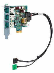 HP Engage Flex Pro 12V PUSB Standard Card Nero, Verde 