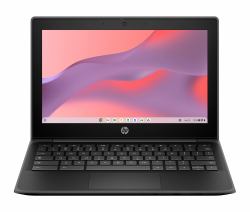 HP Chromebook Fortis G10 Intel® N N100 29,5 cm [11.6"] Touch screen HD 8 GB LPDDR5x-SDRAM 64 GB eMMC Wi-Fi 6E [802.11ax] ChromeOS Nero  - Versione UK