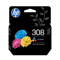 HP Confezione da 2 Cartucce di Inchiostro Nero/Tricromia Originali 308 