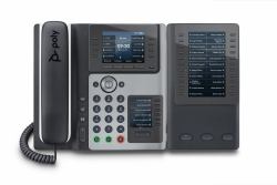 HP POLY EDGE E450 IP PHONE AND - POE-ENABLED NUVIAS - Versione UK
