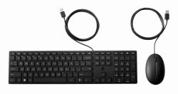 HP Mouse e tastiera Wired Desktop 320MK  - Versione UK