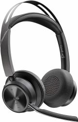 HP POLY Voyager Focus 2 Microsoft Teams Certified USB-C-C Headset +USB-C/A Adapter 