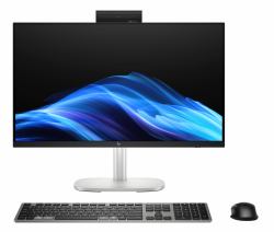 HP EliteStudio 8 G1i AI - AI PC - all-in-one Core Ultra 5 235 / up to 5 GHz - RAM 16 GB - SSD 512 GB - NVMe, Performance - Intel Graphics - IEEE 802.11ax [Wi-Fi 6], IEEE 802.11be [Wi-Fi 7], Bluetooth 5.4, Gigabit Ethernet - Win 10 Pro - monitor: LED 23.8" 1920 x 1080 [Full HD] @ 75 Hz touchscreen - tastiera: UK - pike silver - with HP Wolf Pro Security Edition [1 year] - Versione UK