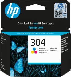 HP Cartuccia inchiostro originale tricromia 304 