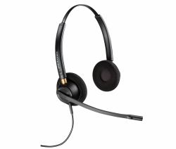 HP Poly Cuffie digitali biaurali Poly EncorePro 520D con Quick Disconnect TAA 