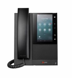 HP Poly Telefono multimediale aziendale Poly CCX 505 con Open SIP e abilitato per PoE 