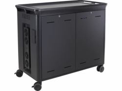 HP 30 Mgd Charging Cart V2 Carrello multimediale Nero 