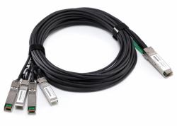 HPE BladeSystem c-Class QSFP+ to 4x10G SFP+ 15m Active Optical Cable 