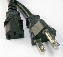 HPE C13-NEMA 6-15P 10A/250V 3.6m Black Power Cord 