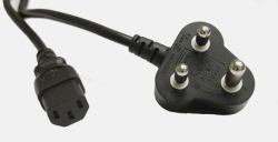 HPE C13 - SABS-164 ZA 250V 10Amp 2.5m Power Cord 