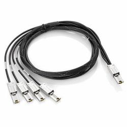 HPE StoreEver 2m External Mini-SAS to 4x1 Mini-SAS Cable 