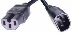 HPE Networking 2.5M C15 to C14 N.A. Power Cord 