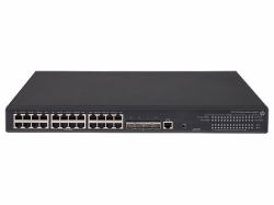 HPE FlexNetwork 5130 24G PoE+ 4SFP+ [370W] EI Gestito L3 Gigabit Ethernet [10/100/1000] Supporto Power over Ethernet [PoE] 1U Nero 