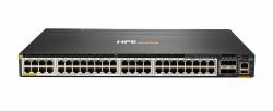 HPE Aruba Networking CX 6300M 48-port Smart Rate 1/2.5/5GbE Class 6 PoE and 4-port SFP56 Switch 