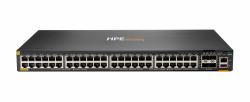 HPE Aruba Networking CX 6300F 48-port 1GbE Class 4 PoE and 4-port SFP56 Switch 