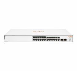HPE Aruba Networking Aruba Instant On 1830 24G 12p Class4 PoE 2SFP 195W Gestito L2 Gigabit Ethernet [10/100/1000] Supporto Power over Ethernet [PoE] 1U 